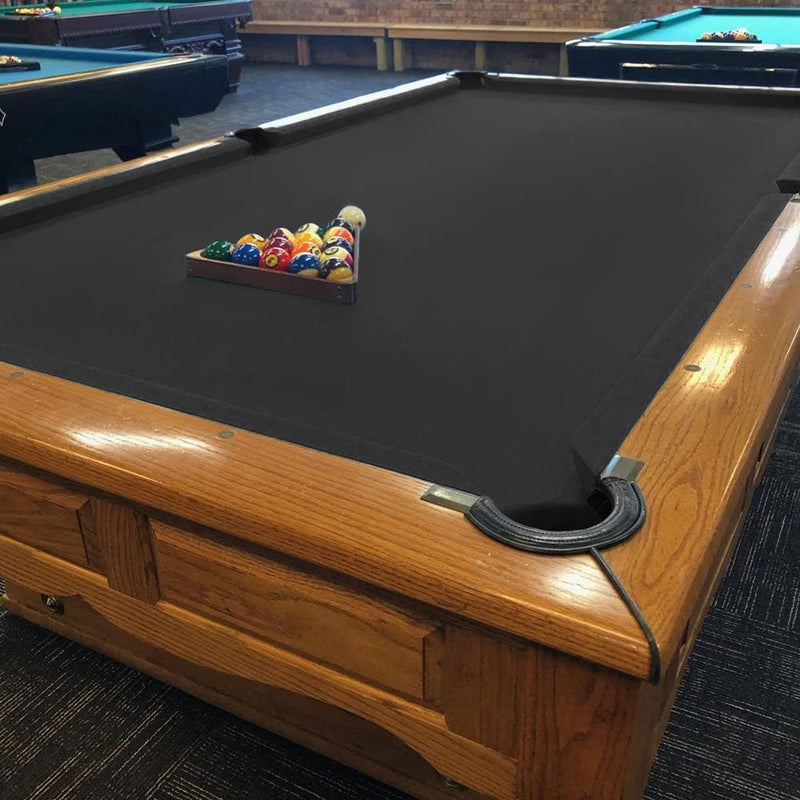 Laden Sie das Bild in Galerie -Viewer, Biljartdoek wolmix voor 7 ft pooltafel zwart
