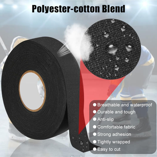 Grip finishing tape 18 mm x 20 m zwart
