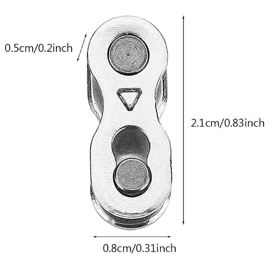 Fiets-kettingslot, 5 paar kettingslot fietsketting fietsketting fietsketting, voor 6 7 8 9 10 snelkoppeling (geen standaard 10 snelheid)
