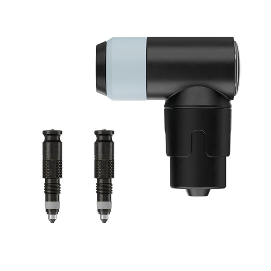 Fietsventiel ombouwset voor SV ventielen met pompkop adapter – ventieladapter – fietsaccessoires