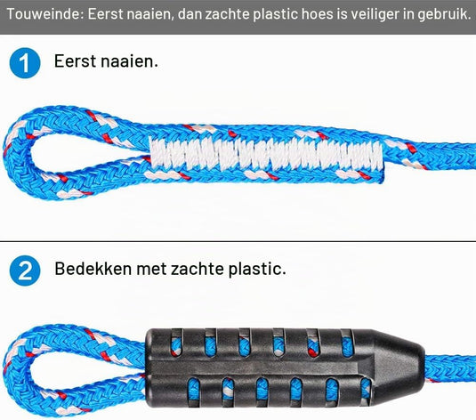 Trapeze ringen 2 stuks met karabijnhaken voor klimrek en schommel – monkey bars – speeltoestel accessoires