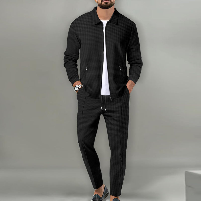 Chargez l'image dans la visionneuse de la galerie, Heren trainingspak 2-delig met vest en joggingbroek
