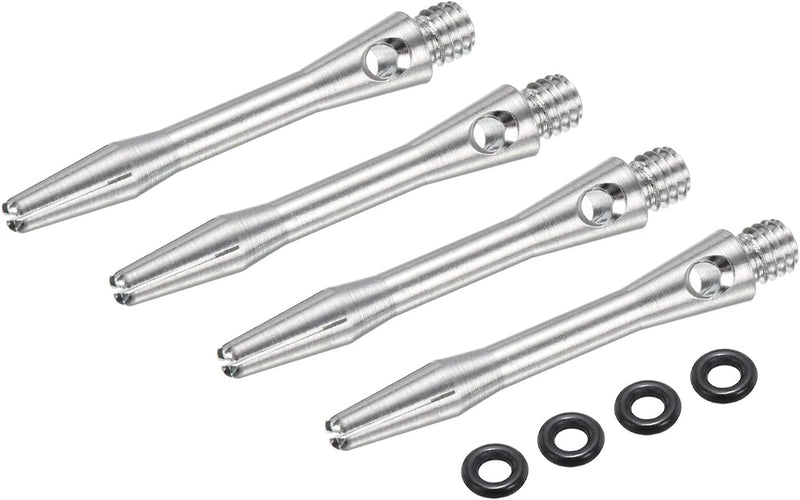 Laden Sie das Bild in Galerie -Viewer, Dartschachten 4 stuks 45 mm van aluminium geel met 2BA schroefdraad – dart shafts – dart accessoires
