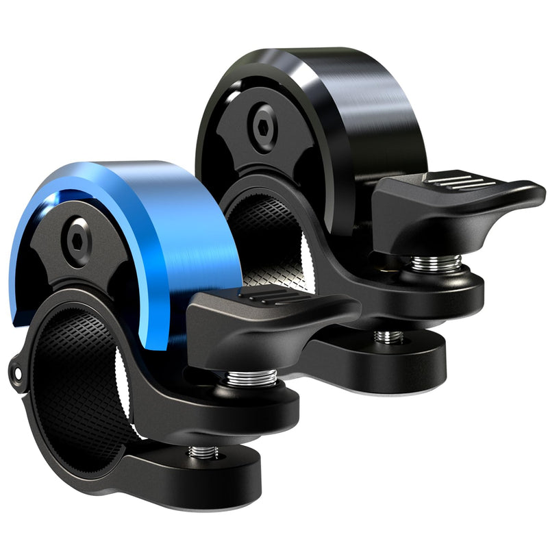 Load image into Gallery viewer, Fietsklingel voor stuur 19-25,4 mm luid en waterbestendig blauw – fietsbel – fietsklingel
