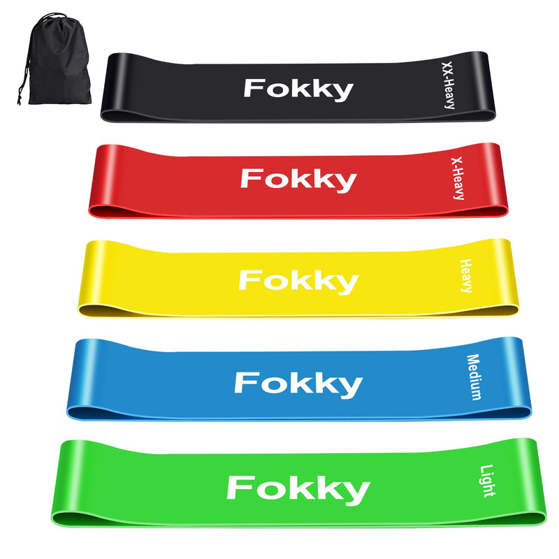 Chargez l'image dans la visionneuse de la galerie, Fitness elastieken 5-delige set met verschillende weerstandsniveaus – weerstandsbanden – resistance bands
