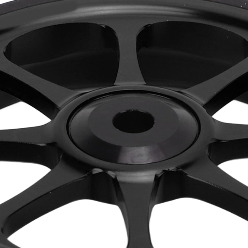 Laden Sie das Bild in Galerie -Viewer, Vouwfiets transportwiel 82 mm van aluminium met ingebouwd lager voor 3sixty fietsen – easywheel – fietsonderdelen
