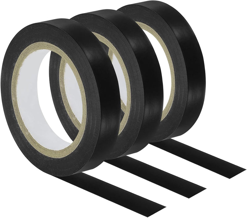 Laden Sie das Bild in Galerie -Viewer, Racket afwerktape 10 meter 3 rollen zwart – PVC grip tape – tennis badminton accessoires
