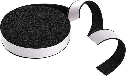 Handdoek gripband rol 10 meter zwart