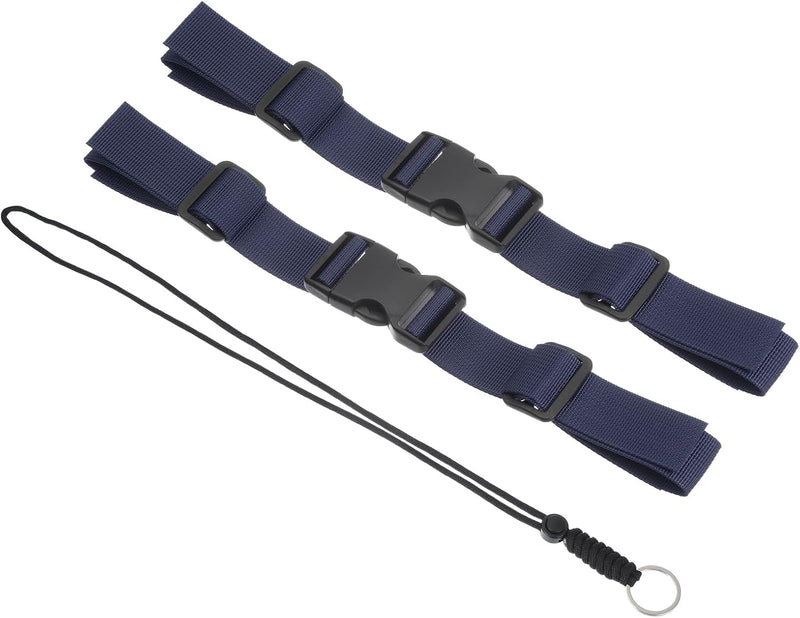 Laad afbeelding in Galerijviewer, Verstelbare rugzak borstband set met snelgesp en veiligheidskoord – borstriem – outdoor accessoires
