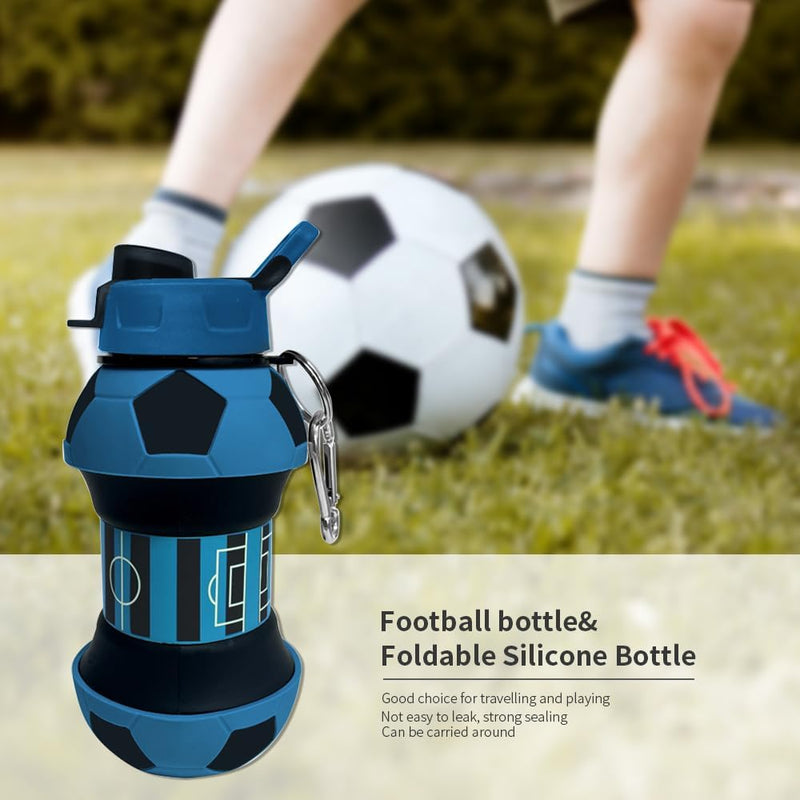Chargez l'image dans la visionneuse de la galerie, Voetbal drinkfles met rietje 550 ml
