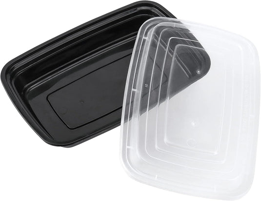 Meal prep bakjes 750 ml set van 60 stuks