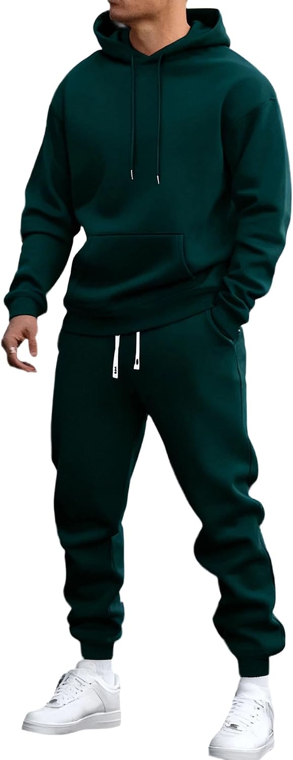 Chargez l'image dans la visionneuse de la galerie, Heren trainingspak 2-delig met hoodie en joggingbroek
