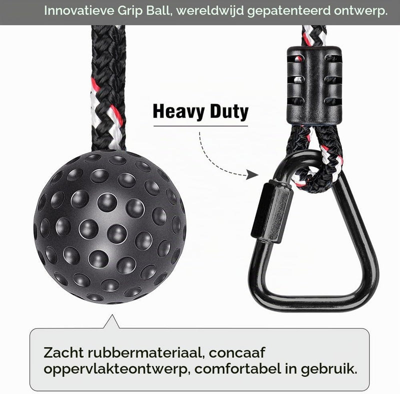Carica l’immagine nel visualizzatore della galleria, Aste sospese in legno, 2 pezzi da 35 cm, con corde di sospensione e moschettoni – percorso ninja – accessori per arrampicata
