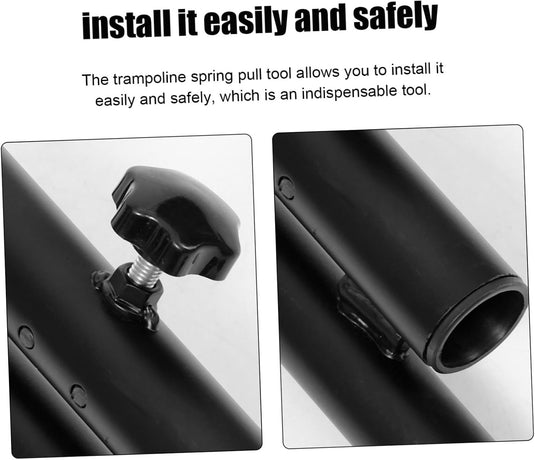 Verstelbare trampoline handgreep van roestvrij staal – steunbeugel – mini trampoline accessoires