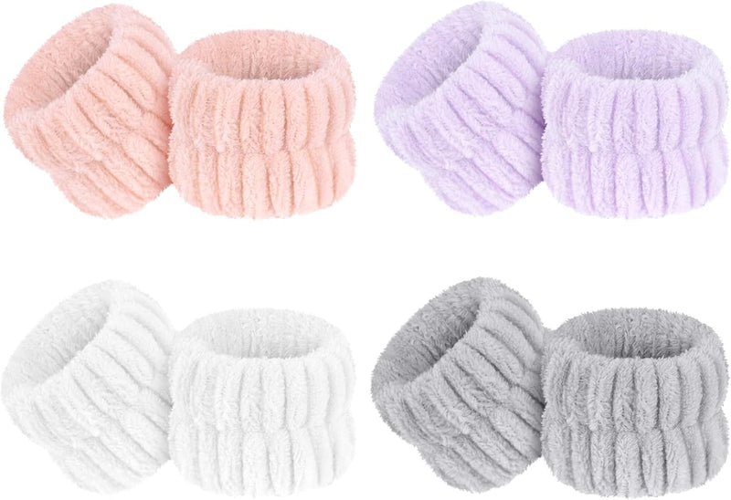 Laad afbeelding in Galerijviewer, AOOWU Polsband, Elastische Microvezel, Gezichtswas, Cosmetica, Haarband, Spa-armbanden voor Absorberende Zweetband voor Vrouwen en Meisjes, Make-up, Pols, Gezichtsverzorging
