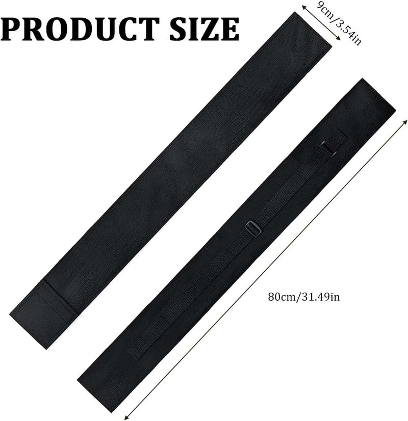 Laad afbeelding in Galerijviewer, 1 Pack Pool Cue Bag, Pool Cue Bag, Billiard Cue Bag, Portable Pool Cue Bag Carrying Bag Snooker Sticks Billiard Bag for 1/2 Snooker Billiard Stick Rod Storage
