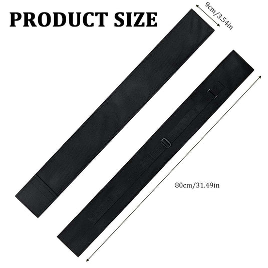 1 Pack Pool Cue Bag, Pool Cue Bag, Billiard Cue Bag, Portable Pool Cue Bag Carrying Bag Snooker Sticks Billiard Bag for 1/2 Snooker Billiard Stick Rod Storage