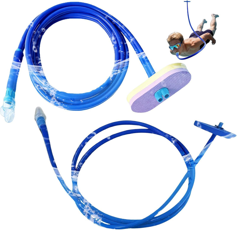 Load image into Gallery viewer, Opvouwbare snorkel met siliconen mondstuk en drijvend ventiel – snorkelbuis – duikaccessoires
