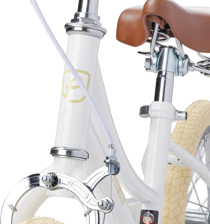 Load image into Gallery viewer, Breed kinderfietszadel bruin voor fietsen van 12 tot 20 inch
