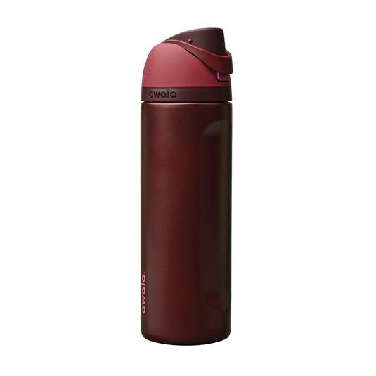 Geïsoleerde RVS drinkfles 710 ml met rietje en lekvrije dop – waterfles – thermosfles