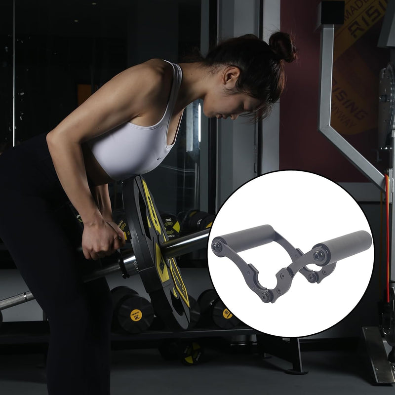 Laden Sie das Bild in Galerie -Viewer, V-bar roeigreep met dubbele handgreep en antislip rubber – T-bar row handvat – fitness accessoire
