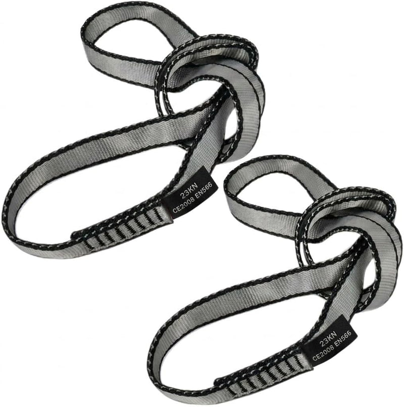 Load image into Gallery viewer, 2x klimlus 22 kN – CE-gecertificeerde nylon bandsling 19 mm voor klimmen en redding
