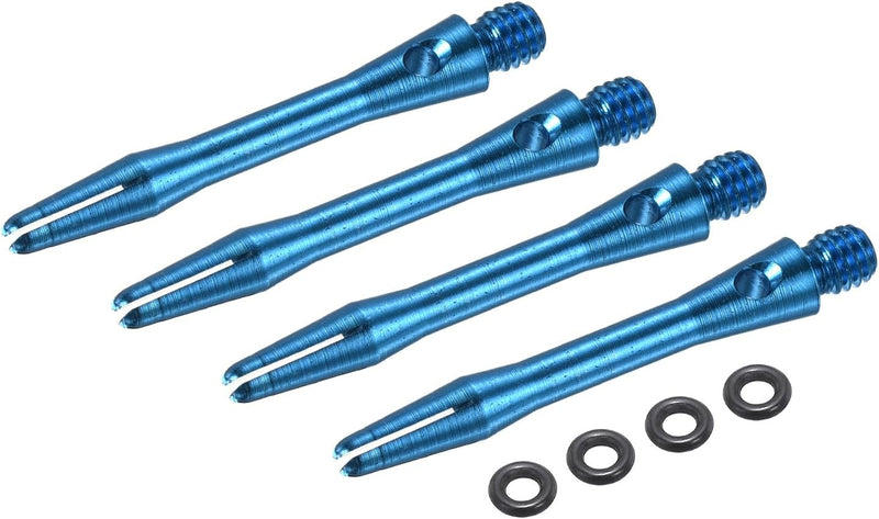 Laden Sie das Bild in Galerie -Viewer, Dartschachten 4 stuks 45 mm van aluminium geel met 2BA schroefdraad – dart shafts – dart accessoires
