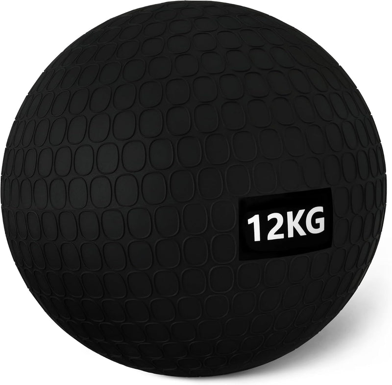 Laden Sie das Bild in Galerie -Viewer, Slam ball met antislip oppervlak en zandvulling 4-12 kg – medicine ball – fitnessbal
