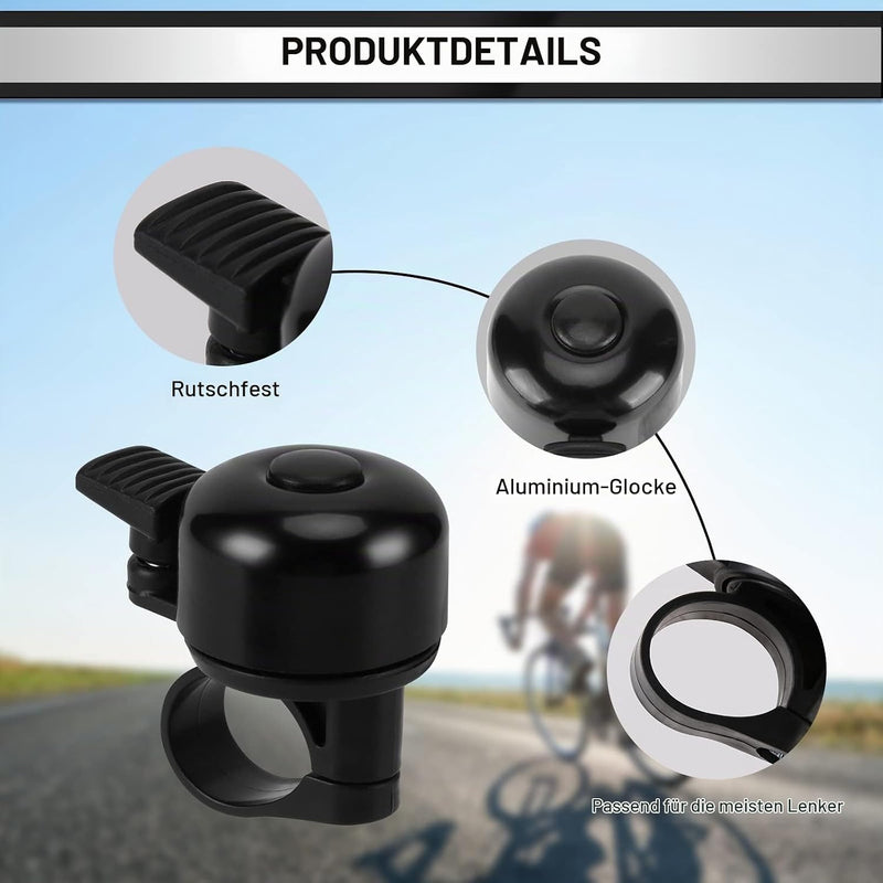 Laden Sie das Bild in Galerie -Viewer, Fietsklingel 120 dB compact en waterbestendig – fietsbel – fietsklingel
