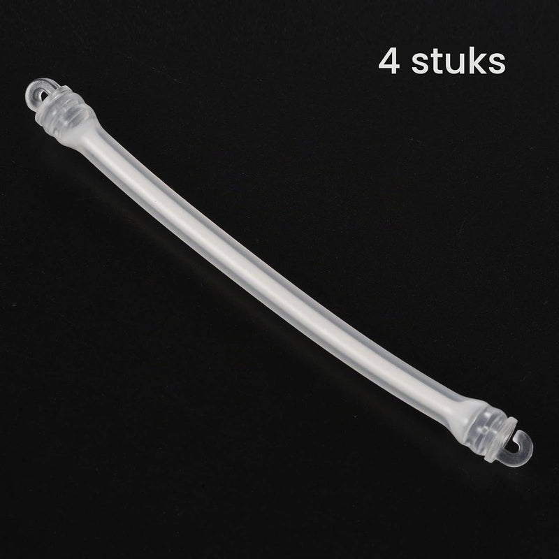 Załaduj obraz do przeglądarki galerii, Tennis trillingsdempers 4 stuks 10 cm van siliconen – racket snaardempers – tennis accessoires

