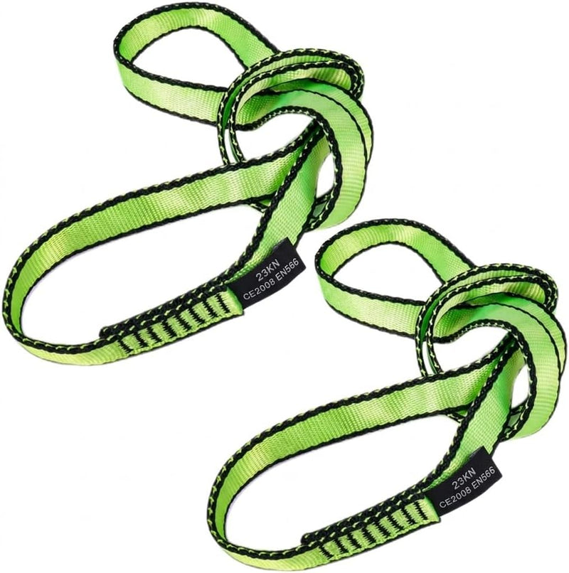 Load image into Gallery viewer, 2x klimlus 22 kN – CE-gecertificeerde nylon bandsling 19 mm voor klimmen en redding
