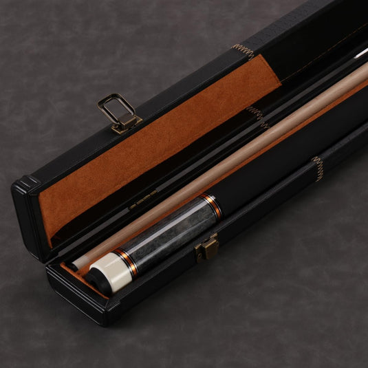 Biljartkeu 147 cm 19-20 oz – Canadese Esdoorn Pool Cue 12,5 mm Tip – Leren Grip