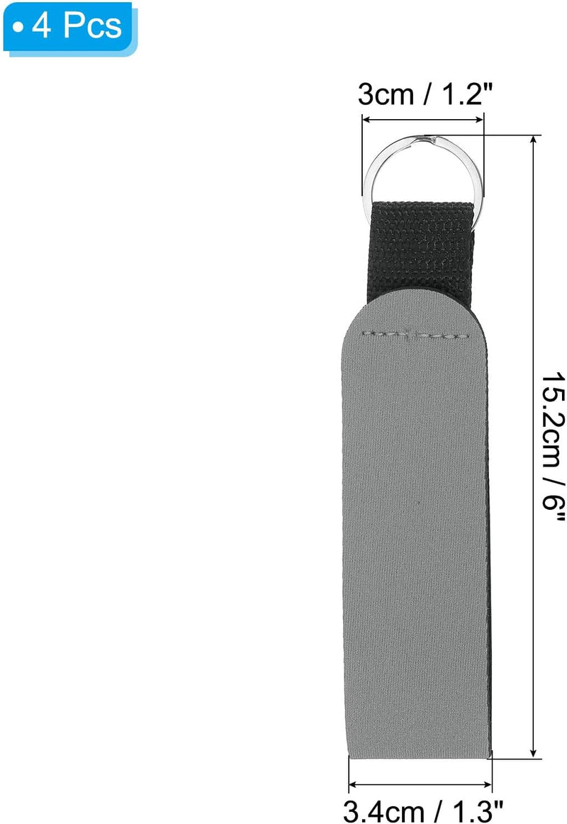 Chargez l'image dans la visionneuse de la galerie, Drijvende sleutelhangers 4 stuks van neopreen met sleutelring – watersport sleutelhanger – kajak accessoires
