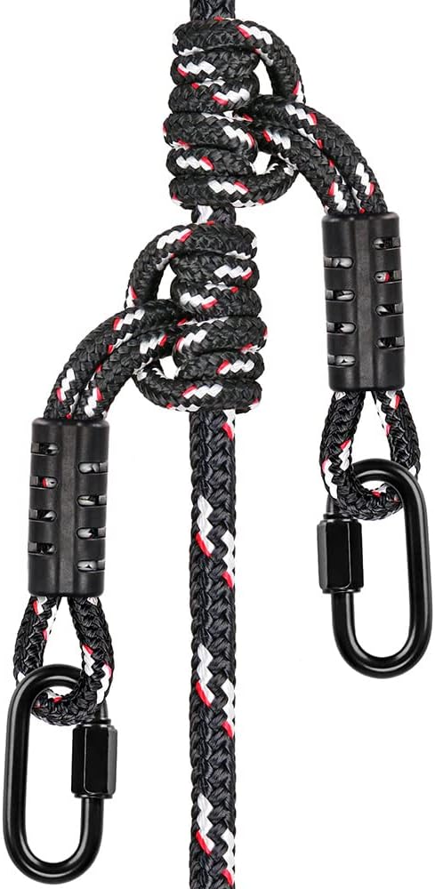 Chargez l'image dans la visionneuse de la galerie, 2x prusik lus 50 cm x 10 mm – polyester veiligheidstouw met genaaide lus voor outdoor en camping
