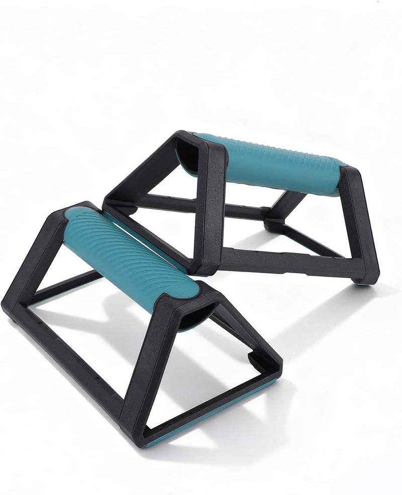 Laden Sie das Bild in Galerie -Viewer, Push-up bars 2 stuks H-vorm met ergonomische antislip handgrepen – opdruksteunen – calisthenics
