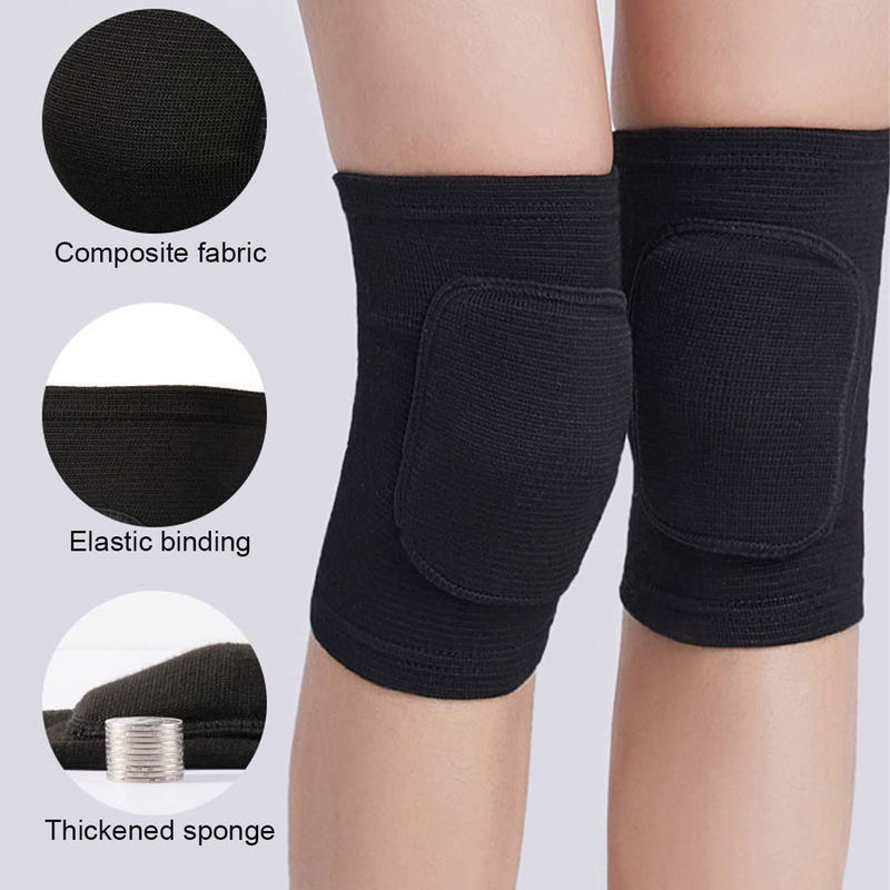 Laad afbeelding in Galerijviewer, Elastische kniebandages unisex set van 2 stuks
