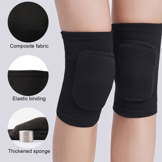 Elastische kniebandages unisex set van 2 stuks