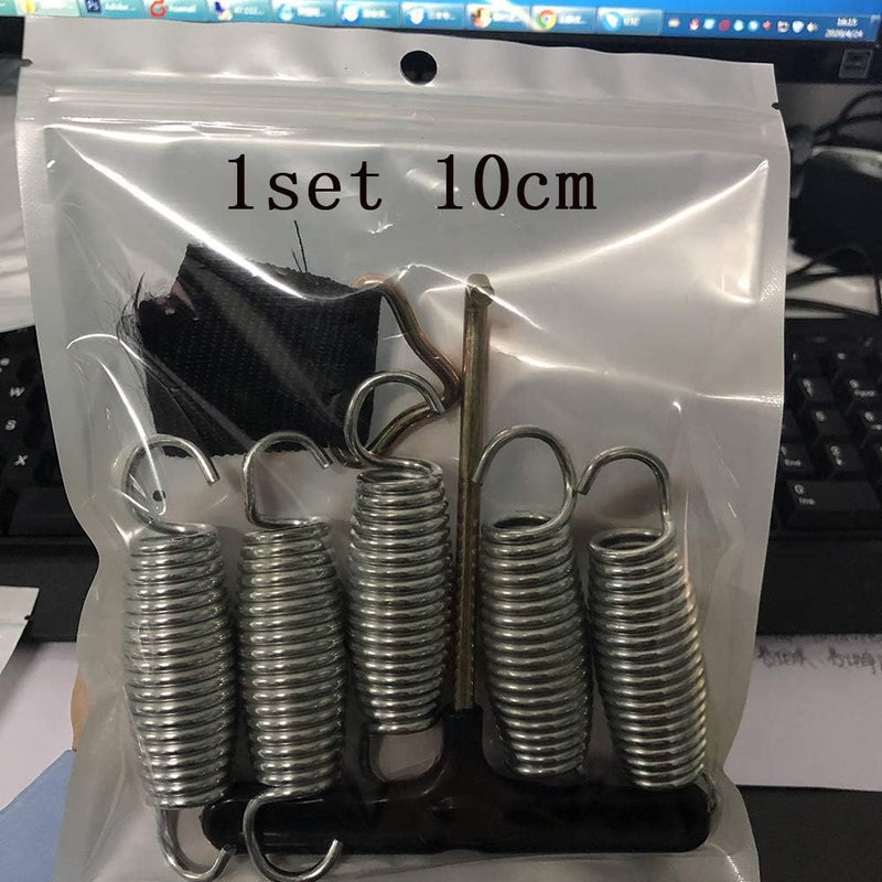 Carica immagine in Galleria Viewer, Trampolineveren 5 stuks 100 mm met veertrekker en driehoeksgesp – vervangingsveren – trampoline accessoires
