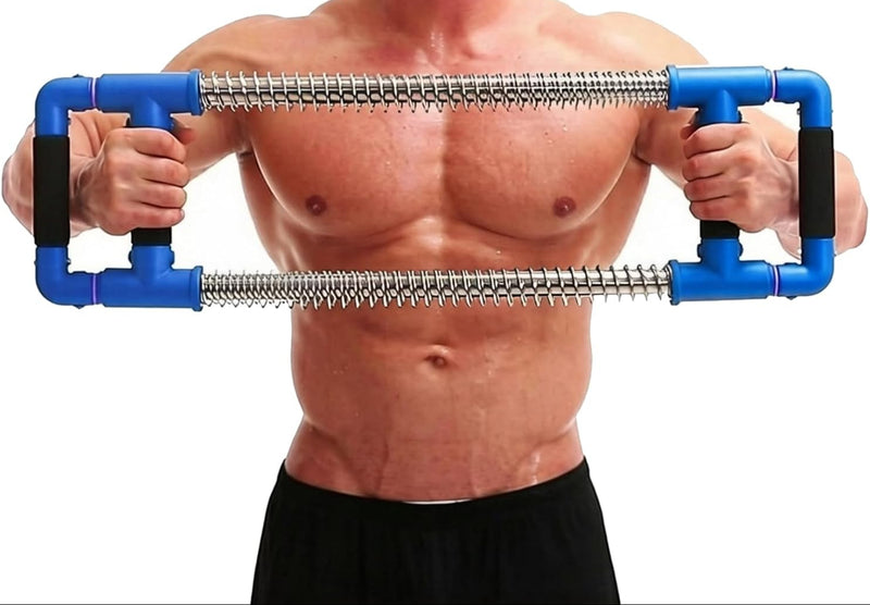 Laad afbeelding in Galerijviewer, Push down bar voor borst- en armtraining met verstelbare weerstand
