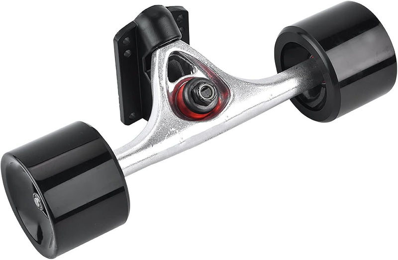 Laad afbeelding in Galerijviewer, Skateboard truck set met wielen en lagers zwart
