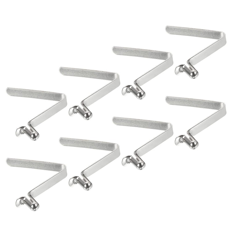 Laad afbeelding in Galerijviewer, Veerklemmen voor telescopische buizen 8x5,5 mm (8 stuks) - Kajak peddel borgpennen - Tentpaal borgclips staal
