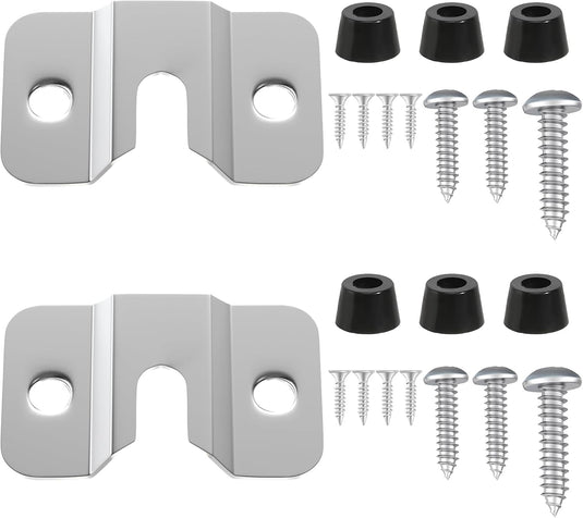 Support mural en acier pour cible de fléchettes avec vis de fixation réglables – support pour cible de fléchettes – accessoires de fléchettes