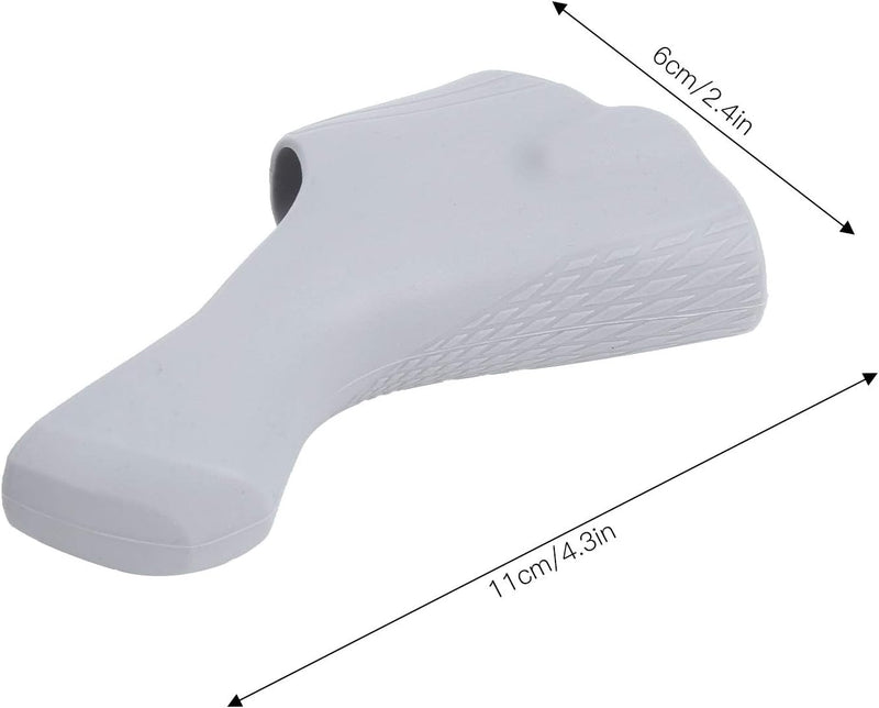 Laad afbeelding in Galerijviewer, Siliconen remgreephoezen 2 stuks voor Shimano ST-R7000 en ST-R8000 racefietsen – remhendelhoezen – fietsgrips
