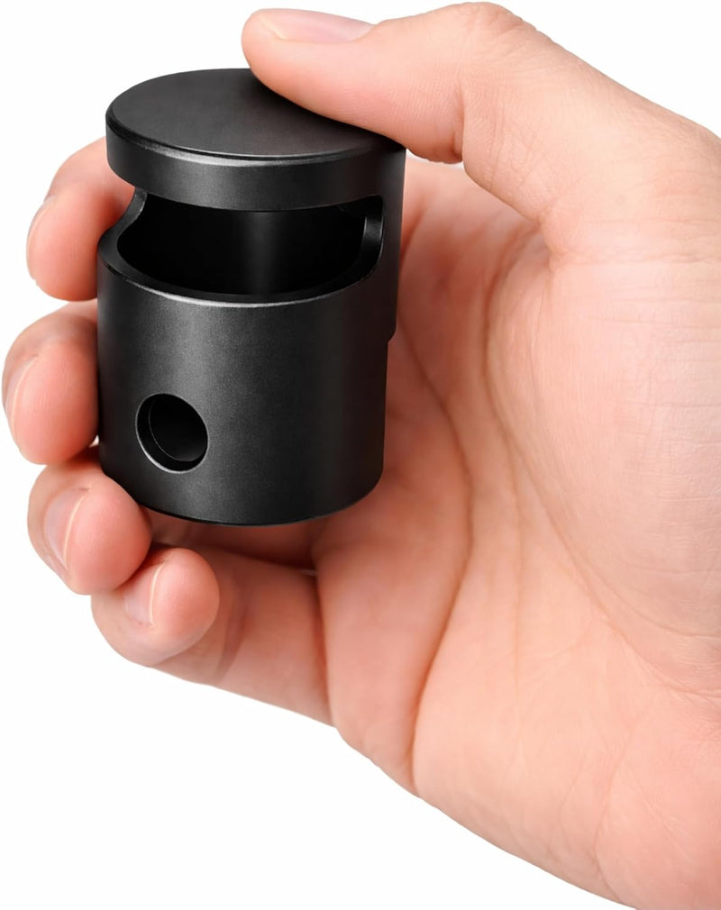 Load image into Gallery viewer, Trampoline paaldoppen 8 stuks voor palen tot 25 mm zwart – eindkappen – trampoline accessoires
