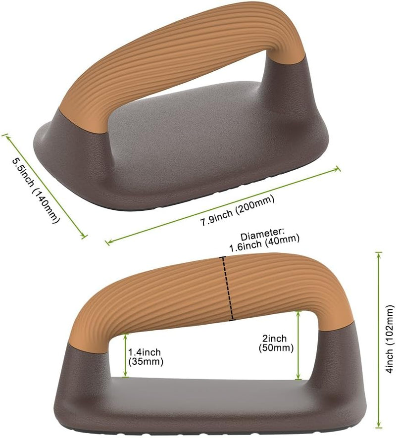 Load image into Gallery viewer, Push-up bars met ergonomische zachte handgrepen en antislip basis – opdruksteunen – krachttraining
