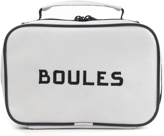 Jeu de boules set met verzwaarde metalen werpballen voor tuin en strand – bocce – buitensport