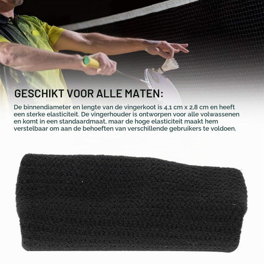 Protège-doigts élastiques, lot de 10 en nylon et spandex pour le sport et le soutien – bandages pour doigts – compression des doigts
