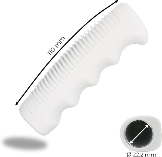 Retro fietshandvatten set 22 mm rubber
