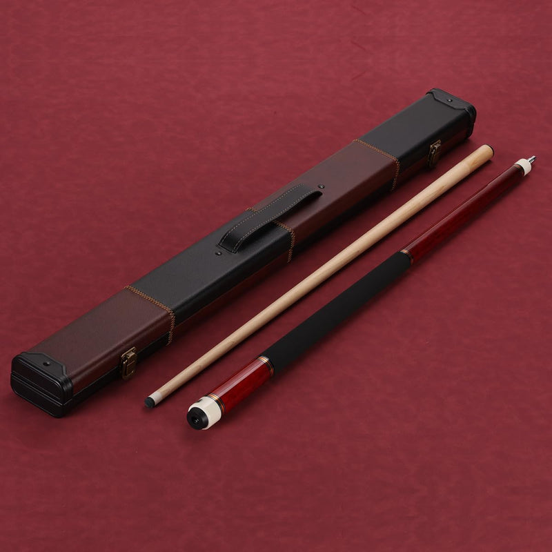 Laden Sie das Bild in Galerie -Viewer, Biljartkeu 147 cm 19-20 oz – Canadese Esdoorn Pool Cue 12,5 mm Tip – Leren Grip
