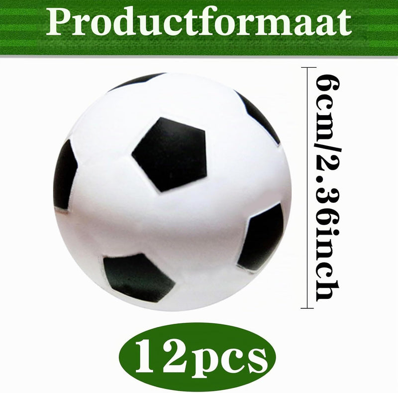 Load image into Gallery viewer, Mini schuimballen 12 stuks zachte sportballen van PU – stressballen – speelballen
